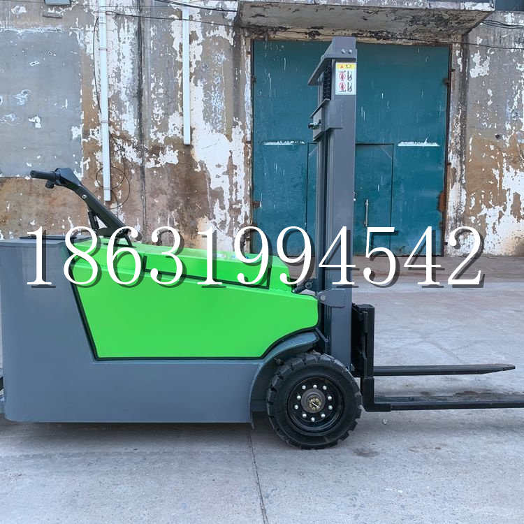互助土族自治县小型电动叉车1吨2吨步行站驾式电瓶堆高充电装卸车液压升降车铲车